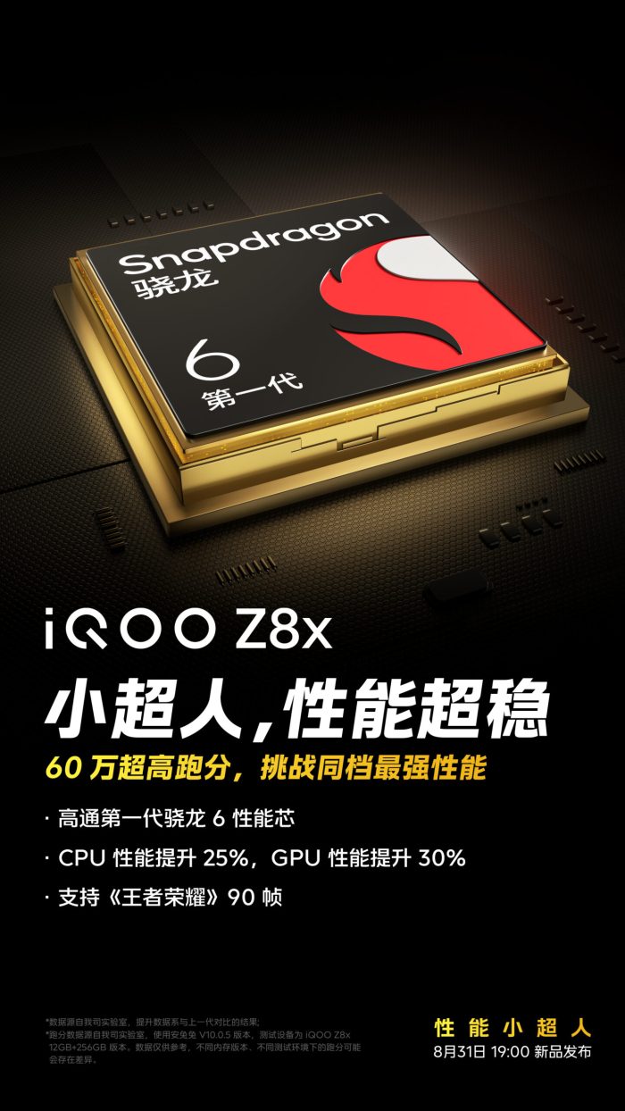 iQOO Z8x chipset