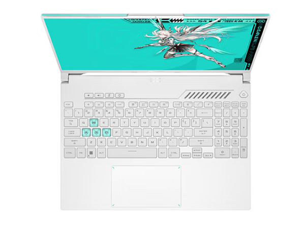 ASUS TUF Gaming F16 FX607 keyboard