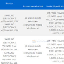 Samsung Galaxy Z Fold6 and Z Flip6 3C certification