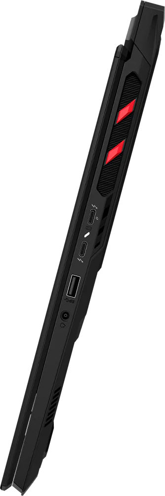 MSI Raider 18 HX A14V Ports (2)