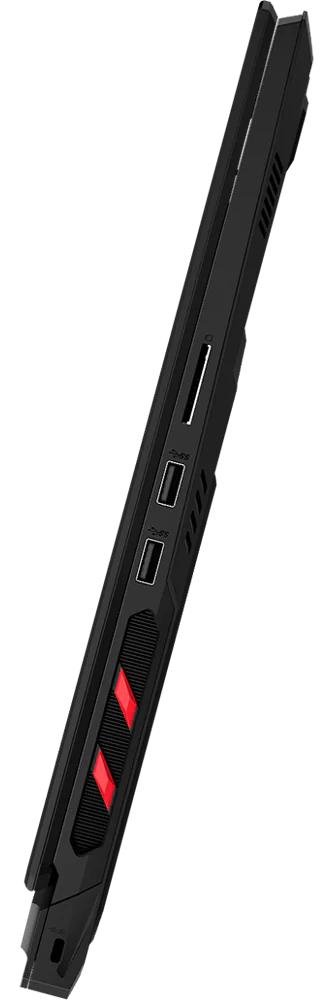 MSI Raider 18 HX A14V Ports (3)