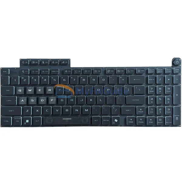 4-Zone RGB Keyboard for Asus ROG Strix G18 2025 G814