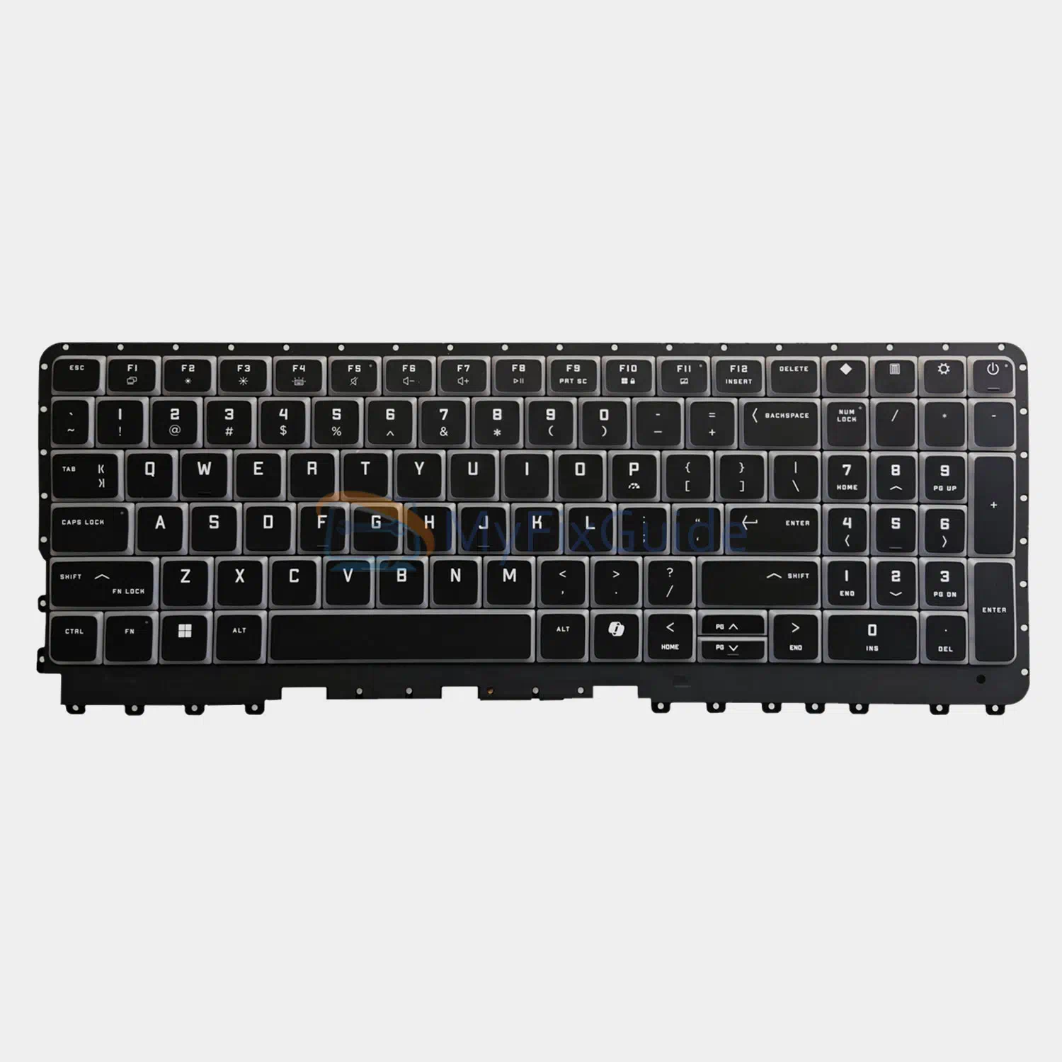 Keyboard for HP HP OMEN Max 16-ah0033dx 16-ah0043dx
