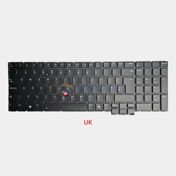 UK Keyboard for Lenovo ThinkPad P16s Gen 3