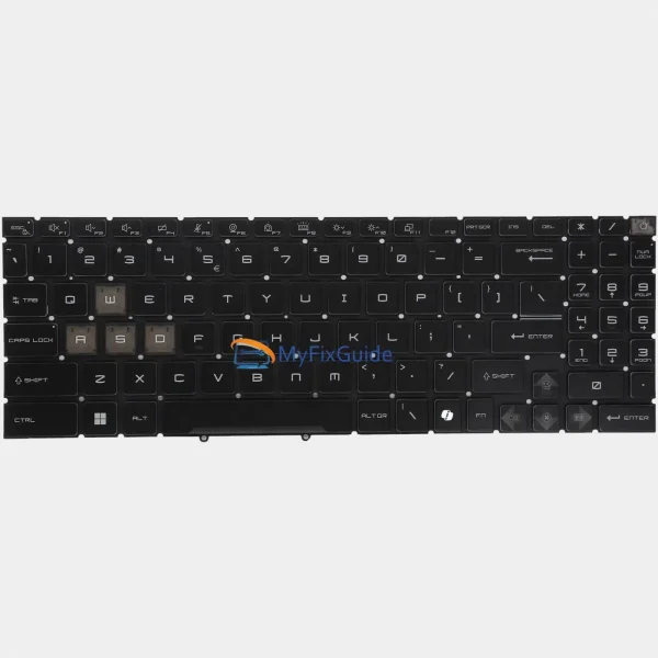 101204 Keyboard for MSI Pulse 16 Pulse 17 AI C1VFKG