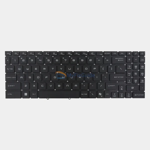 101208 Keyboard for MSI Stealth 16 AI Studio A1VFG A1VHG