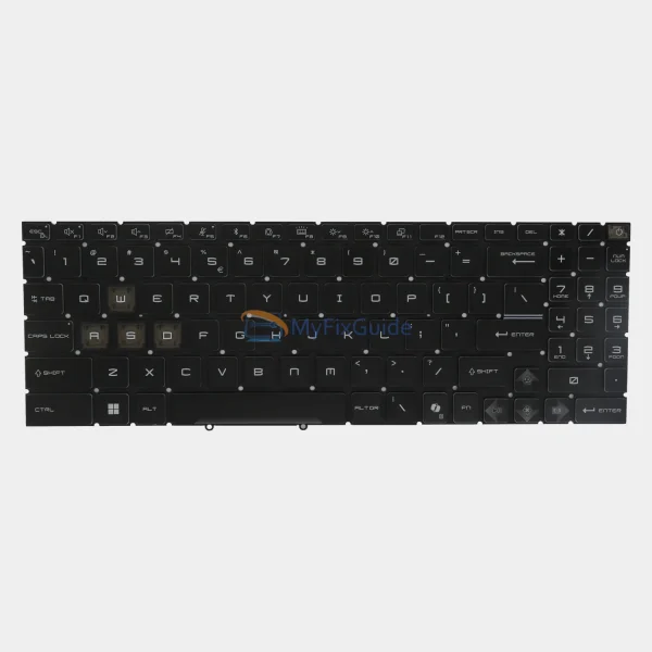Keyboard for MSI Vector A16 HX A8WIG A8WHG