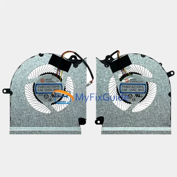 101237 CPU Fan for MSI Vector GP68HX 13VH 13VI