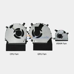 CPU Fan for Asus ROG Strix SCAR 16 G635LX