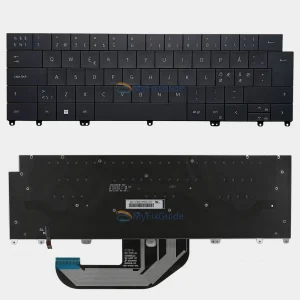 Norwegian Keyboard for Dell XPS 13 9320 9340 9345