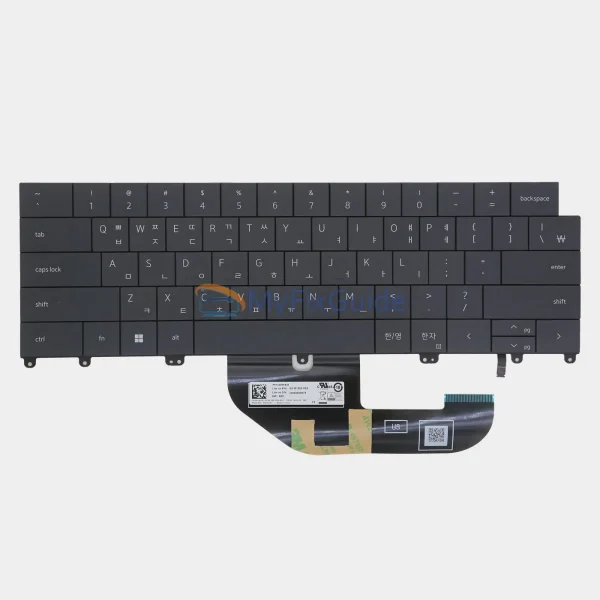 101343 Korean Keyboard for Dell XPS 13 9320 9340 9345