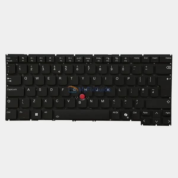 101361 UK Keyboard for Lenovo ThinkPad P1 Gen 8 and T1g Gen 8