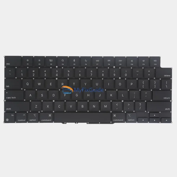 US Keyboard for Apple MacBook Pro 16" A3186 A3403