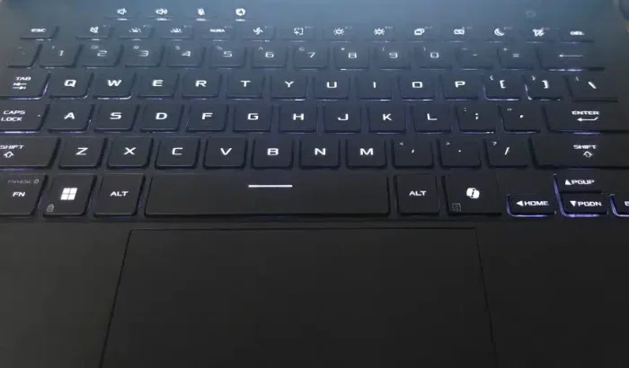 ASUS TUF Gaming A14 (2026) FA401EA keyboard