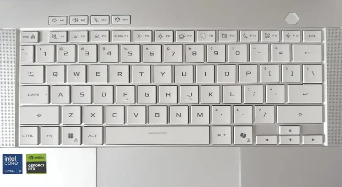 Asus ROG Zephyrus G14 (2026) GU405 keyboard