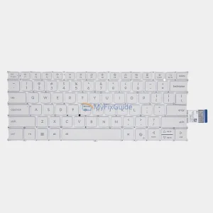 White keyboard for Lenovo Yoga 7 2-in-1 14AKP10