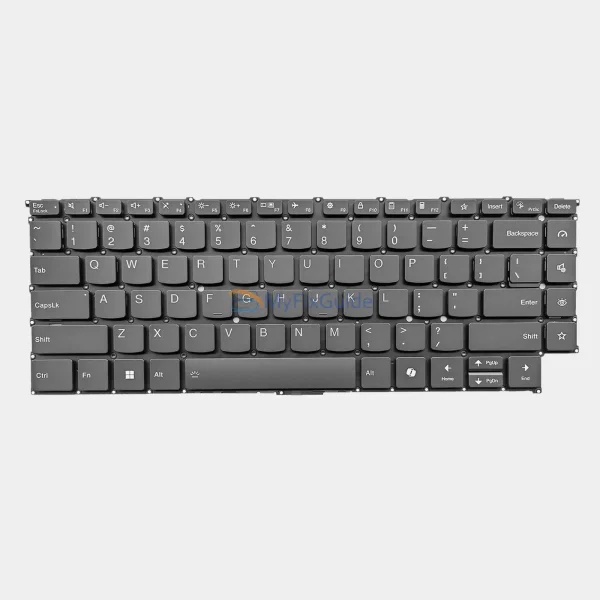 Gray keyboard for Lenovo Yoga 9 2-in-1 14ILL10