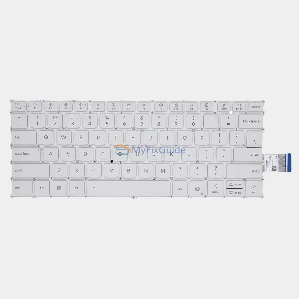 White Keyboard for Lenovo Yoga 7 2-in-1 14IPH11