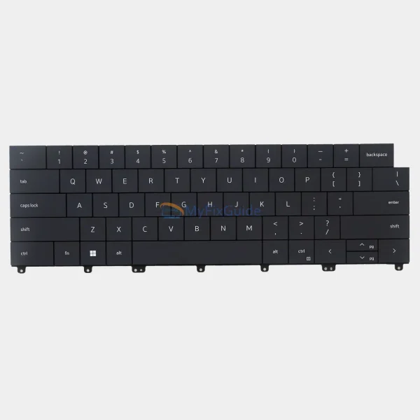 101504 Black Keyboard for Dell XPS 16 DA16250