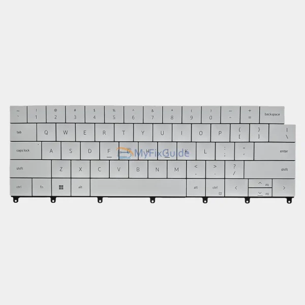 White Keyboard for Dell XPS 14 DA14250
