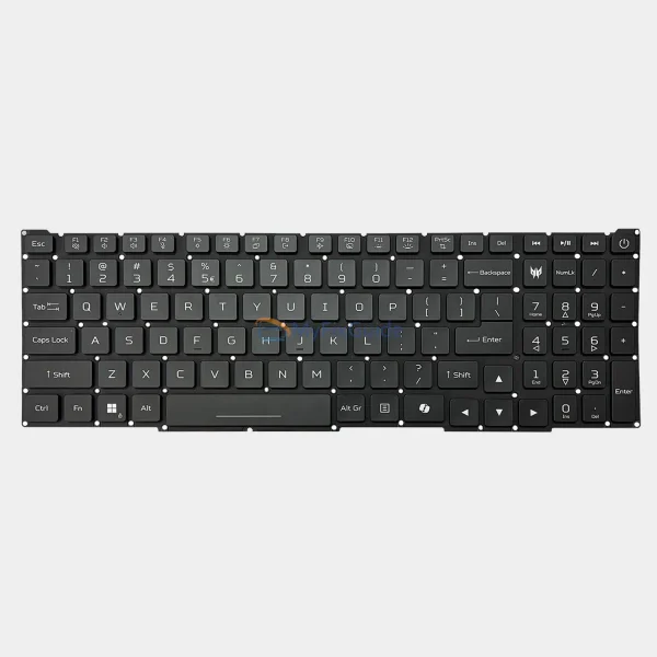 101566 RGB Keyboard for Acer Predator Helios Neo 16 PHN16-72