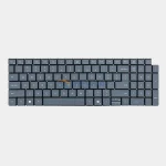 Gray Keyboard for Dell 16 DC16255 DC16256