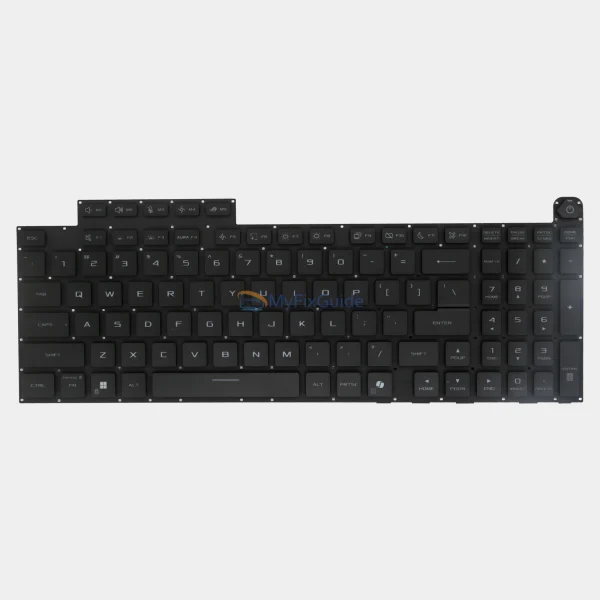 RGB Keyboard for Asus ROG Strix SCAR 18 2026 G835