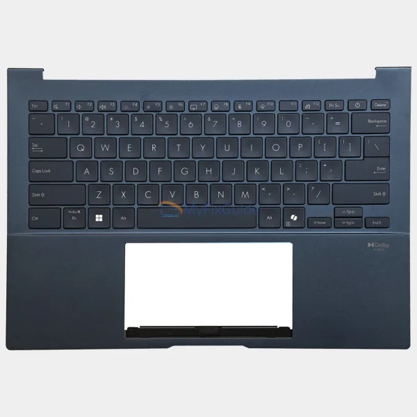 Blue Keyboard for Asus Zenbook 14 UX3405MA